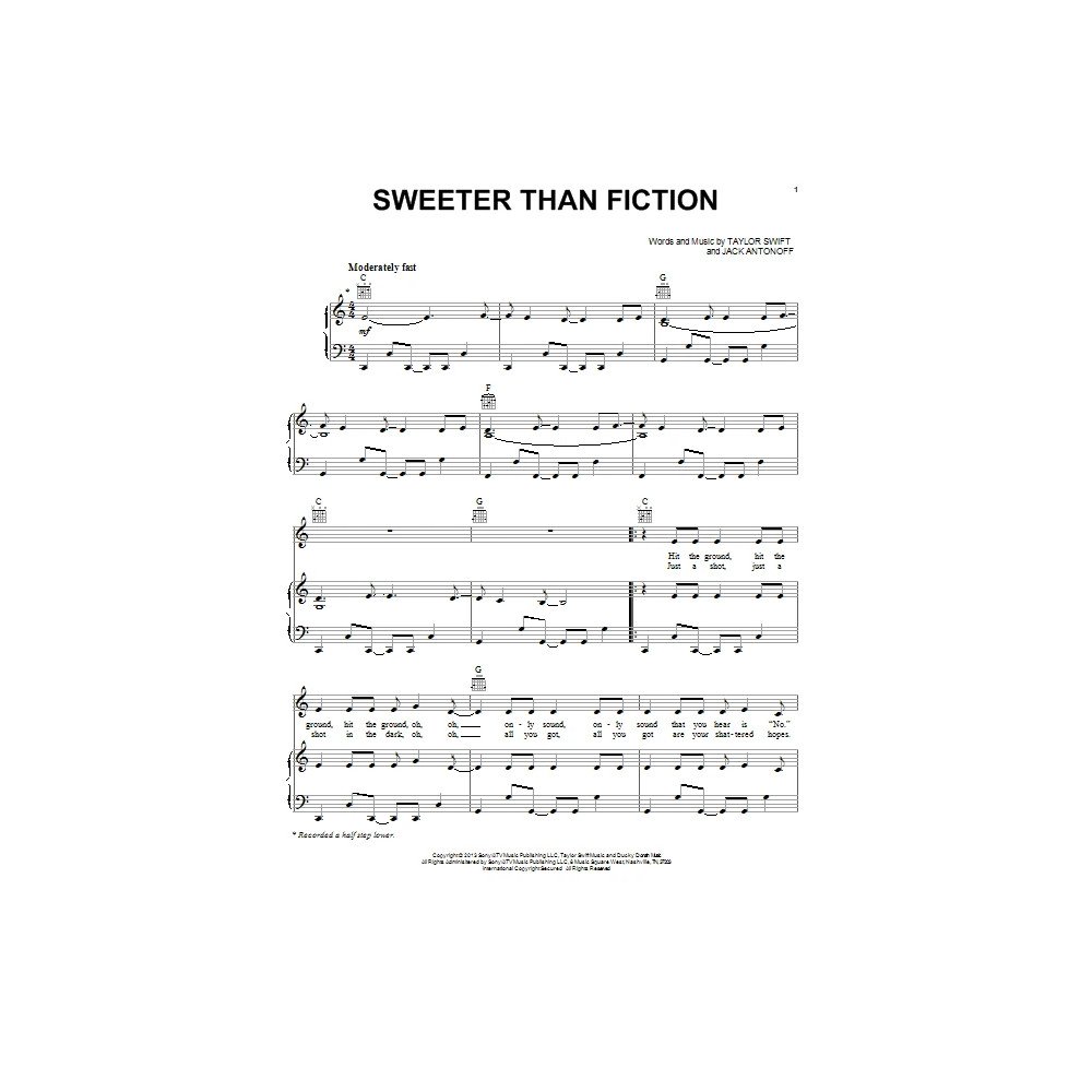 Sweeter Than Fiction
