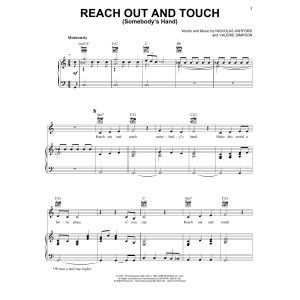 Reach Out And Touch (Somebody's Hand)