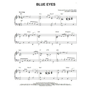 Blue Eyes [Jazz version] (arr. Brent Edstrom)