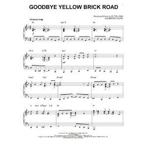 Goodbye Yellow Brick Road [Jazz version] (arr. Brent Edstrom)