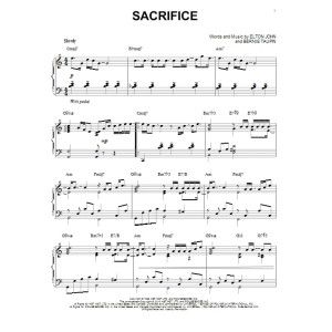 Sacrifice [Jazz version] (arr. Brent Edstrom)