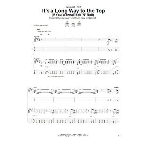 It's A Long Way To The Top (If You Wanna Rock 'N' Roll)