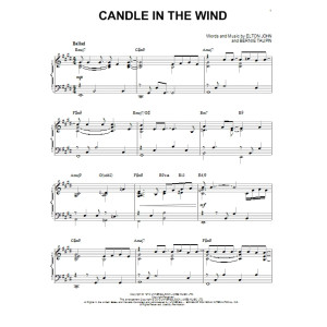 Candle In The Wind [Jazz version] (arr. Brent Edstrom)