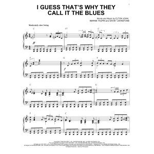 I Guess That's Why They Call It The Blues [Jazz version] (arr. Brent Edstrom)