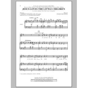 Jesus Loves The Little Children