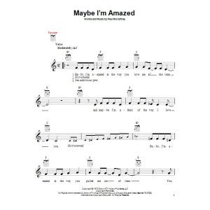Maybe I'm Amazed