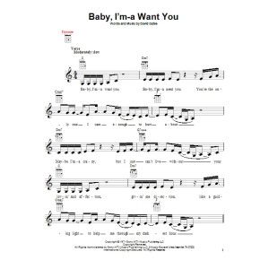 Baby, I''m-A Want You
