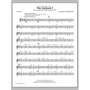 The Jackson 5 (from Motown The Musical) - Guitars 1 & 2