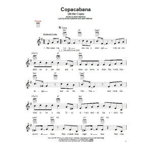 Copacabana (At The Copa)