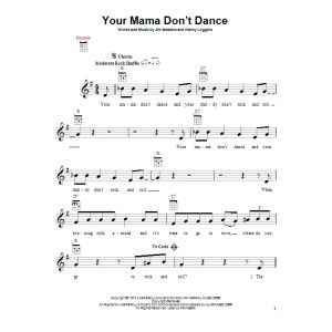 Your Mama Don't Dance