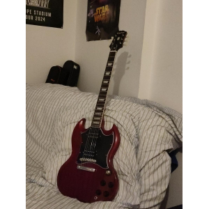 Epiphone SG Red Cherry with Gibson 57s Humbuckers Les Paul