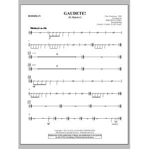 Gaudete! (O, Rejoice!) - Bodhran