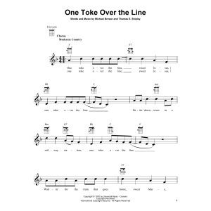 One Toke Over The Line