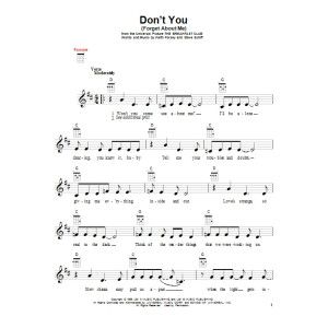 Don't You (Forget About Me)