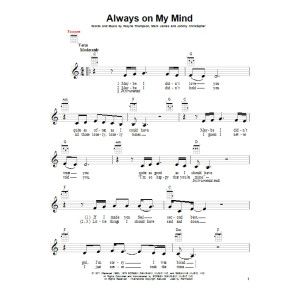 Always On My Mind