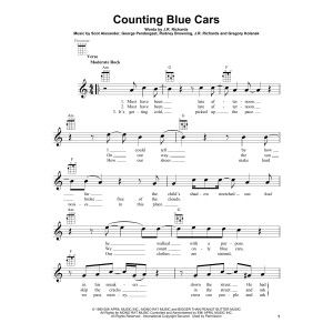 Counting Blue Cars