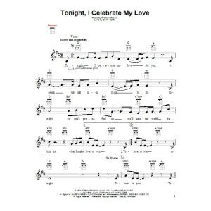 Tonight, I Celebrate My Love