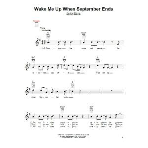Wake Me Up When September Ends