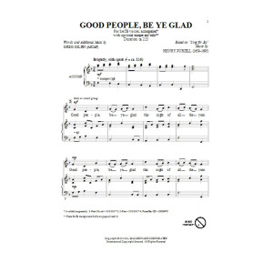 Good People, Be Ye Glad