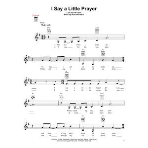I Say A Little Prayer