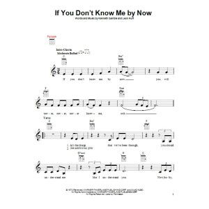 If You Don't Know Me By Now