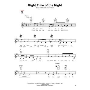 Right Time Of The Night