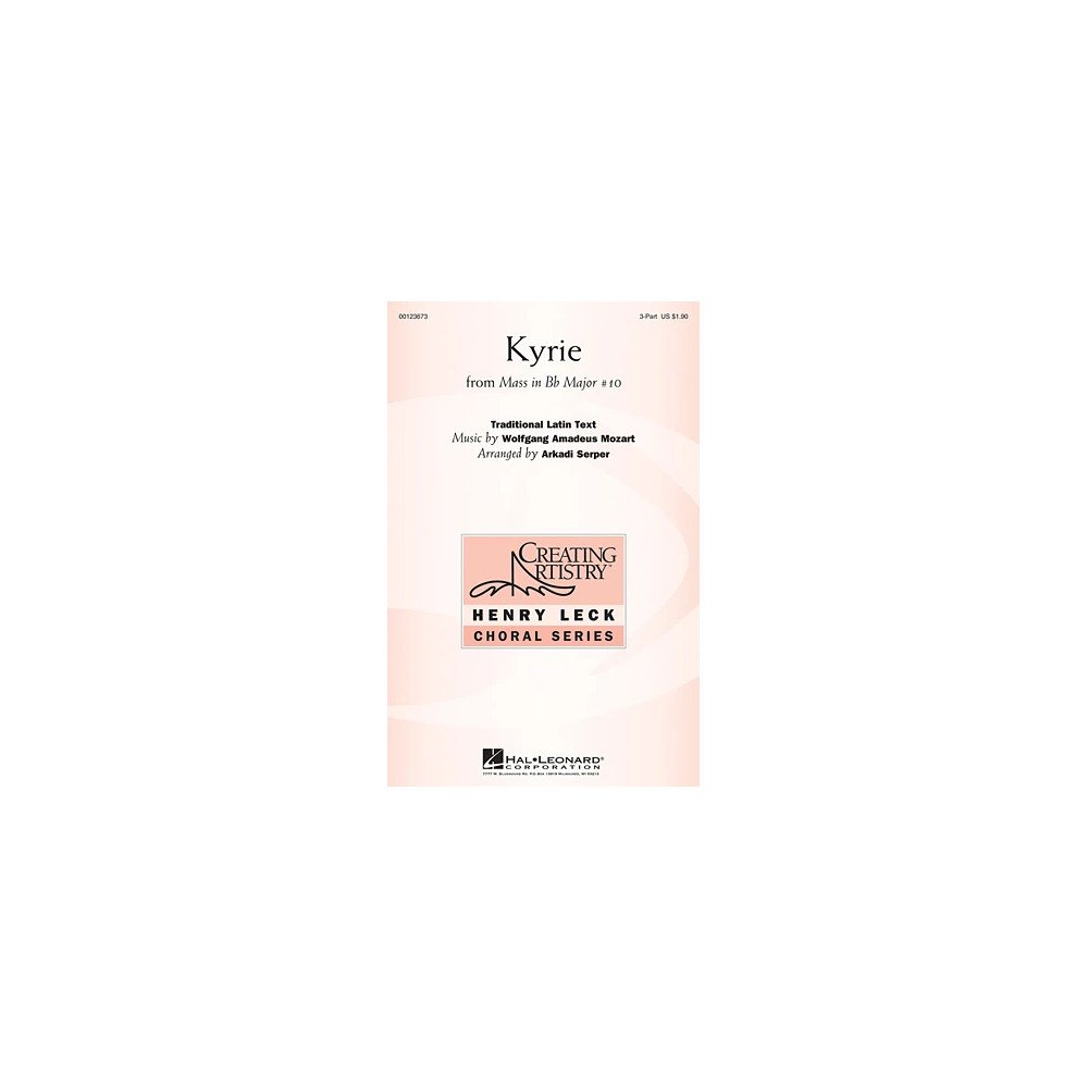 Kyrie (From The Mass In B-Flat Major 10)