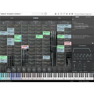 The VSL Great Rieger Organ is a virtual instrument that faithfully reproduces the sound and performance of the renowned Rieger p