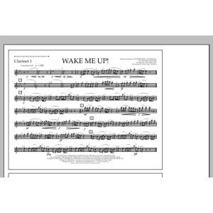 Wake Me Up! - Klarinette 1