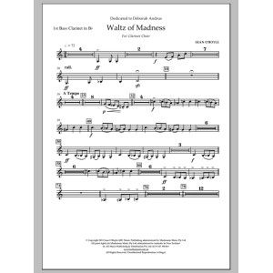 Waltz Of Madness - Bb Bass Clarinet 1