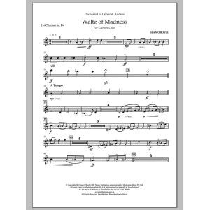 Waltz Of Madness - Bb Clarinet 1