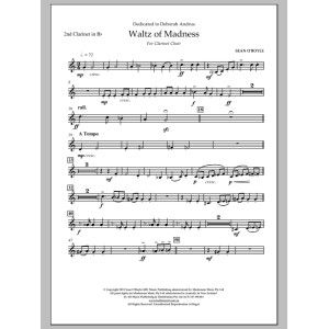 Waltz Of Madness - Bb Clarinet 2