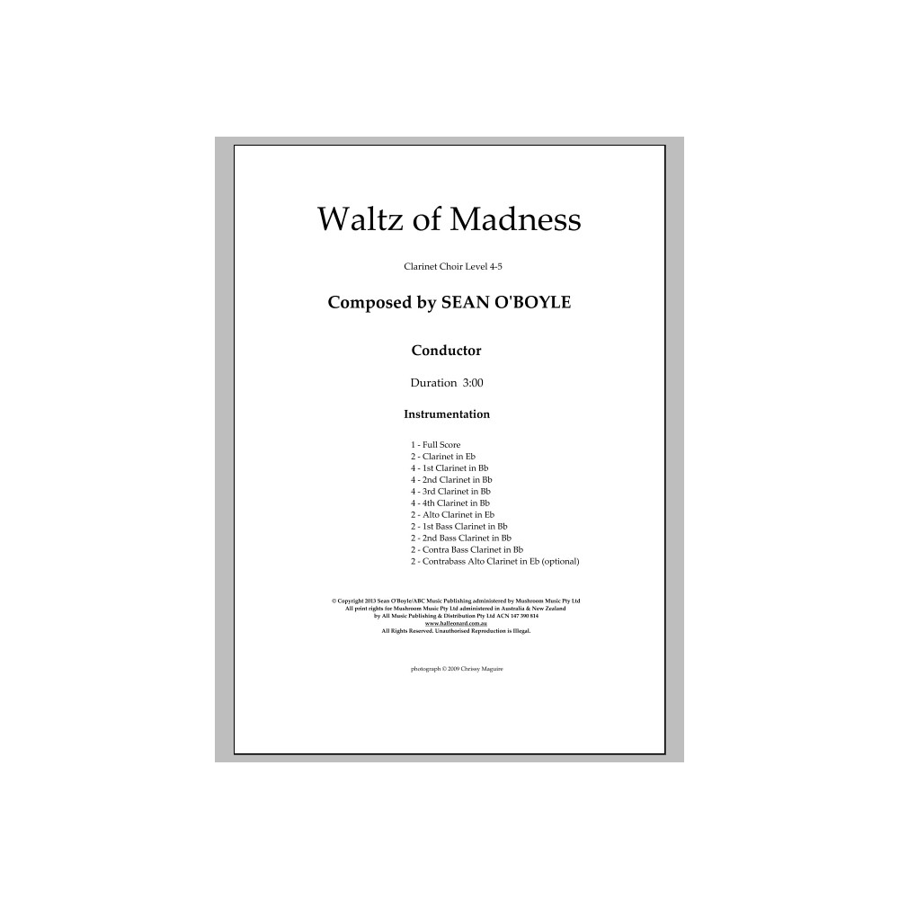Waltz Of Madness - Score