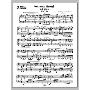 Andante Favori in F Major, WoO 57