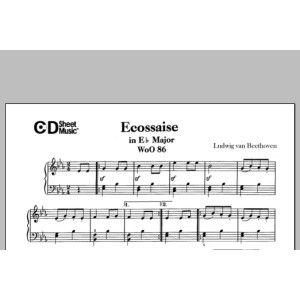 Ecossaise In E-flat Major, Woo 86