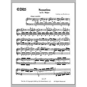 Sonatina In E-flat Major