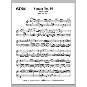 Sonata No. 10 In G Major, Op. 14, No. 2