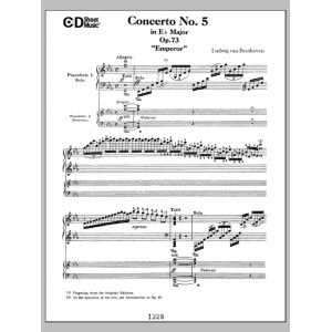 Concerto No. 5 In E-flat Major (emperor), Op. 73