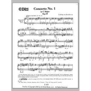 Concerto No. 1 in C Major, Op. 15