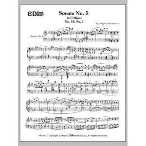Sonata No. 5 In C Minor, Op. 10, No. 1