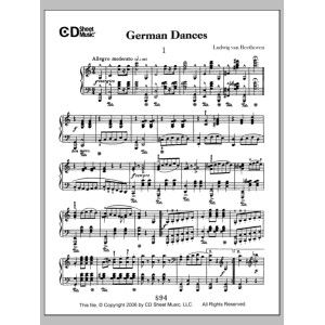 German Dances (3)