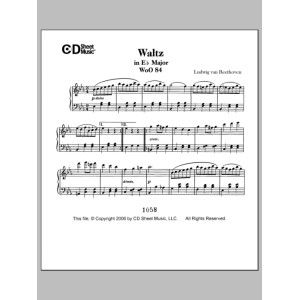 Waltz In E-flat Major, Woo 84