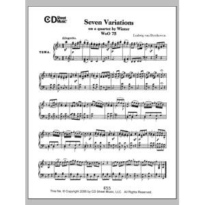 Variations (7) On A Quartet By Winter, Woo 75