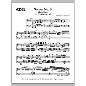 Sonata No. 8 In C Minor (pathetique), Op. 13