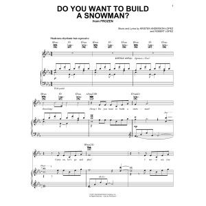 Do You Want To Build A Snowman? (from Frozen)