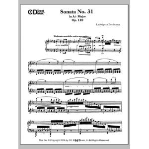 Sonata No. 31 In A-flat Major, Op. 110