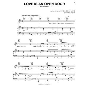 Love Is An Open Door (aus Frozen)