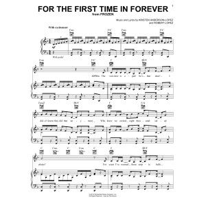 For The First Time In Forever (from Frozen)