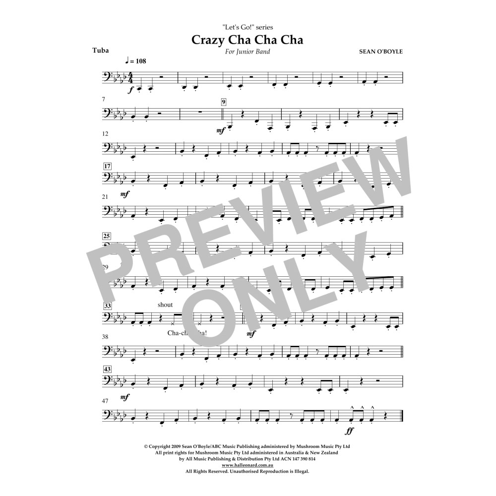 Crazy Cha Cha Cha - Tuba