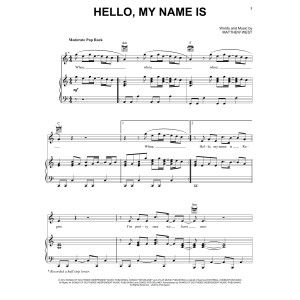 Hello, My Name Is
